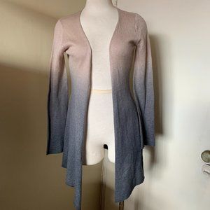 ACROBAT CARDIGAN SWEATER SIZE S 85% SILK, 15 % CASHMERE